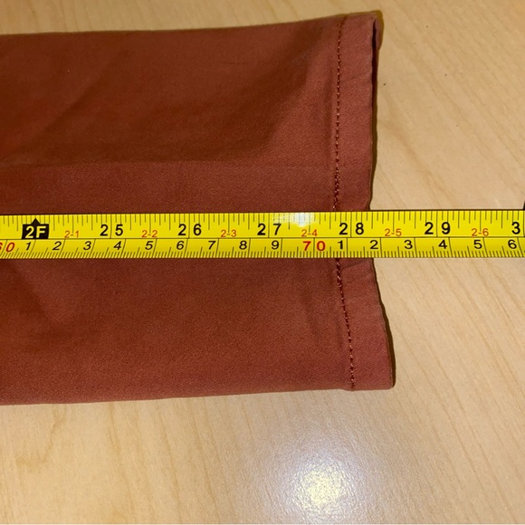 AG Adriano Goldschmied Pants Womens Sz 31 FARRAH Ankle Cocoa Cinnamon Silky Soft - Picture 9 of 10